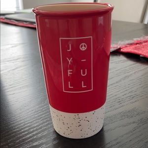 Starbucks joyful travel mug